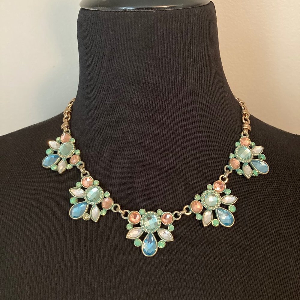 J. Crew Crystal Statement Necklace